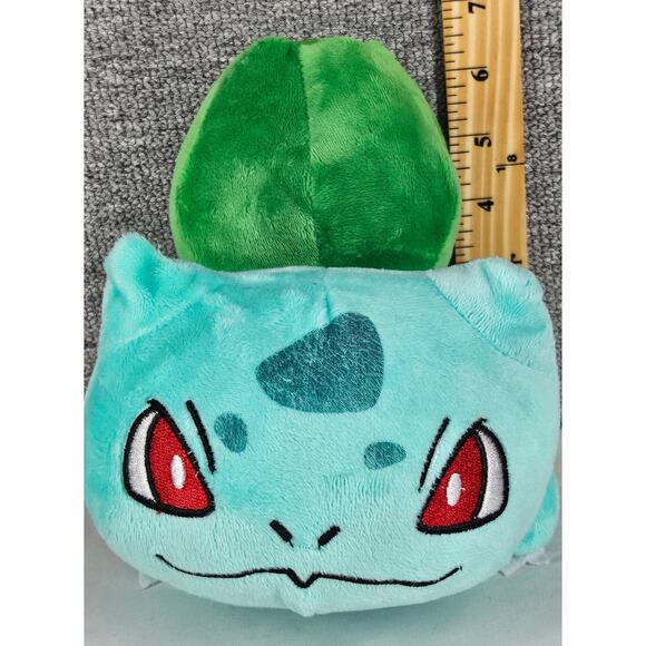 POKÉMON BULBASAUR PLUSH – BLUE-GREEN CHARACTER TOY – ONE SIZE - Picture 6 of 7